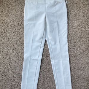 Marciano White Pleated Dress Pants (Size 6)